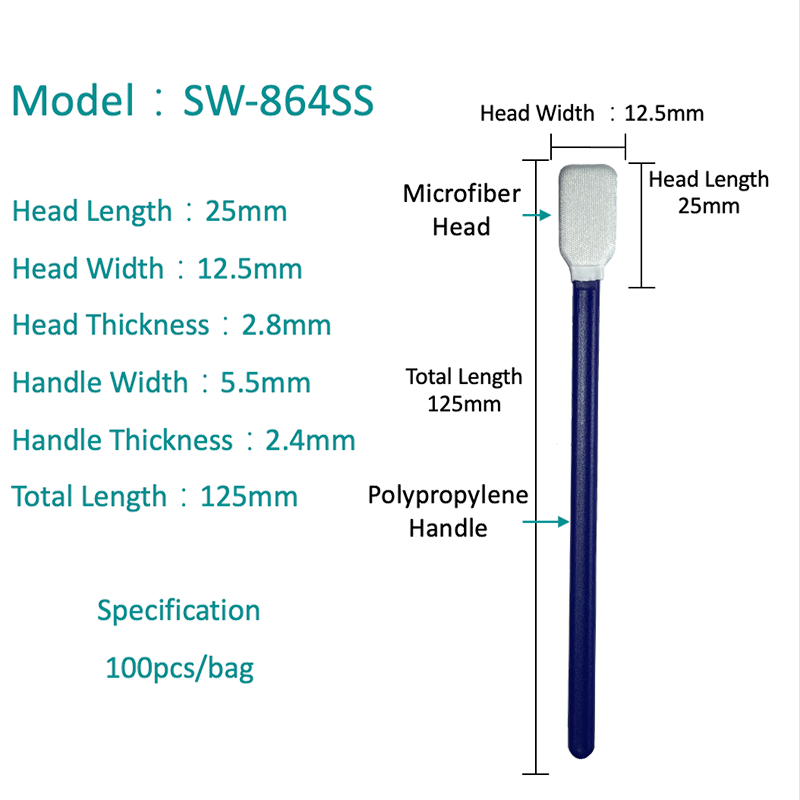 SW-864SS-Mehrzweckschaumspitze Polyester-Tupfer