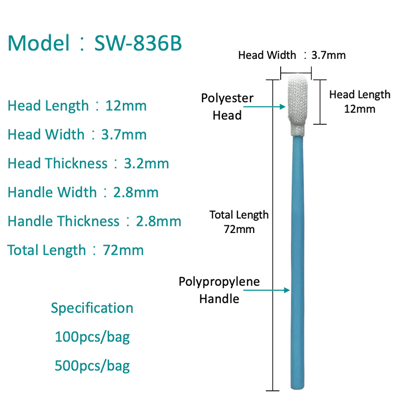SW-836B Precision Laser Polyester Tupfer